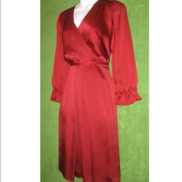 Alex Marie size 4, NWT, cranberry dress (Dillards) - Picture 3 of 5